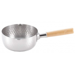 Yoshikawa 吉川 YH6753-YSK0023 20cm 不鏽鋼木製單柄雪平鍋